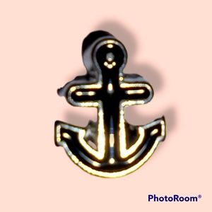 Naval Anchor Floating Charm